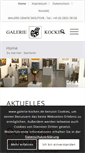 Mobile Screenshot of galerie-kocken.de